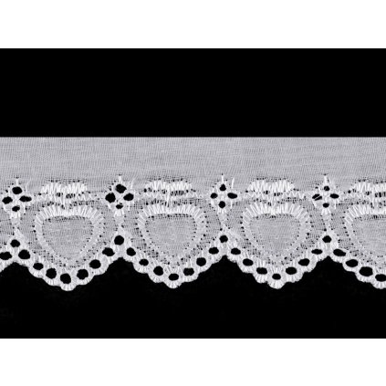 Madeira - štykování šíře 60 mm (Varianta bílá, Balení 13.5 m)