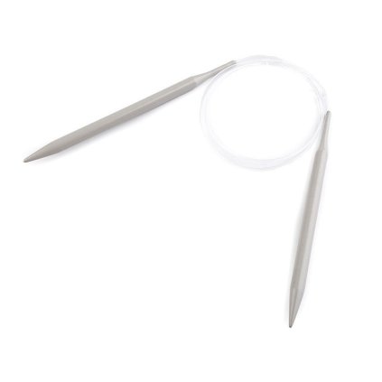 Kruhové jehlice č. 4,5; 5; 6; 7 (Varianta 6 mm stříbrná, Balení 1 ks)
