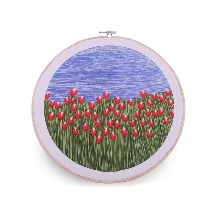 Sada na vyšívání s předtištěným motivem (Varianta 1 viz foto, Balení 1 sada)