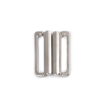 Plavkové zapínání šíře 20 mm kovové (Varianta nikl, Balení 2 pár)