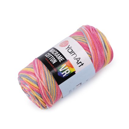 Pletací příze Macrame Cotton 250 g (Varianta 1 (913) růžová, Balení 1 ks)