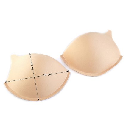 Výztuž do plavek / korzetů velikost 38 (Varianta 1 bílá, Balení 1 pár)