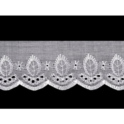 Madeira - štykování šíře 50 mm (Varianta bílá, Balení 13.5 m)