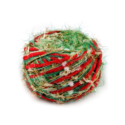 Vánoční pletací příze Alfie 50 g (Varianta 1 červená zelená, Balení 1 ks)