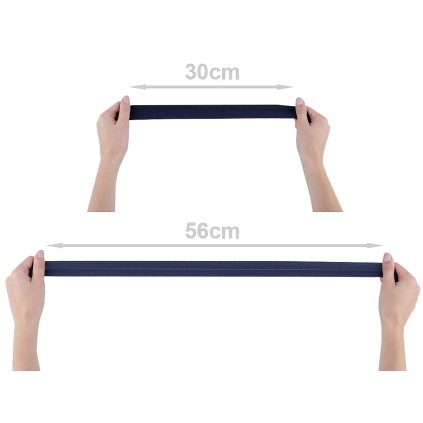 Lemovací pruženka půlená šíře 30 mm (Varianta 3 bílá, Balení 18 m)