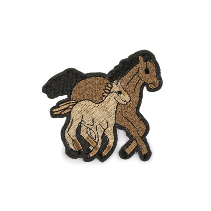 Nažehlovačka koně (Varianta hnědá světlá, Balení 10 ks)