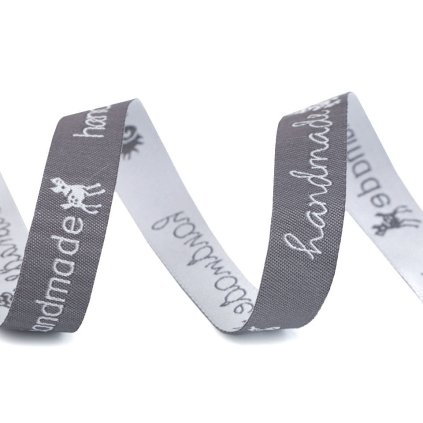 Vzorovka handmade šíře 16 mm (Varianta 1 šedo-bílá, Balení 9 m)