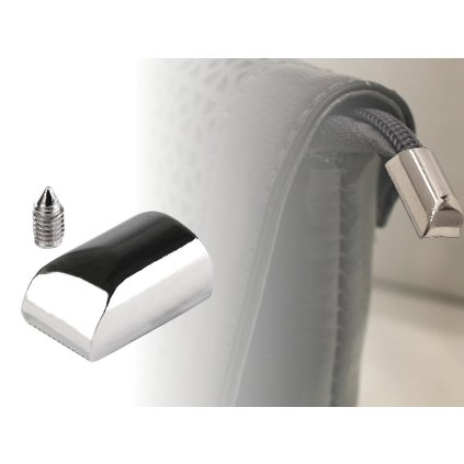 Koncovka na spirálový, kostěný a kovový zip (Varianta 2 zlatá, Balení 5 ks)