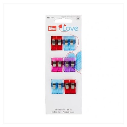 svorky Prym Love na textil 2,6 cm 12 ks