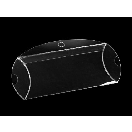 Plastová krabička k zavěšení 6x15 cm (Varianta transparent, Balení 50 ks)