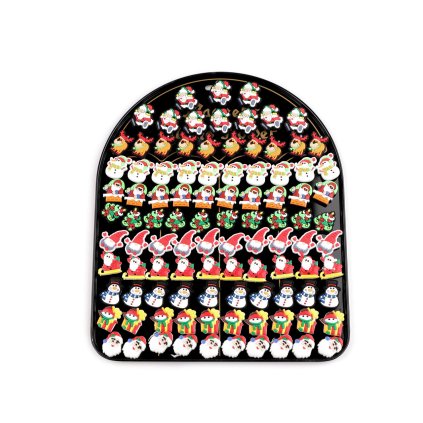 Silikonové magnetky - Vánoce (Varianta mix, Balení 10 ks)