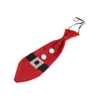 Vánoční / párty kravata (Varianta červená, Balení 1 ks)