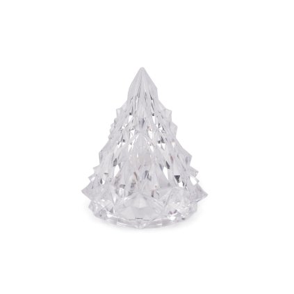 LED svítící stromeček na baterky (Varianta transparent, Balení 1 ks)