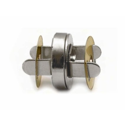 Magnetické zapínání Ø18 mm nikl (Varianta 1 nikl, Balení 5 sada)