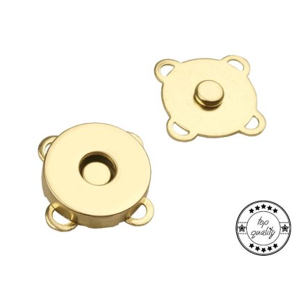 Magnetické zapínání k přišití Ø18 mm (Varianta 1 nikl černý, Balení 5 sada)