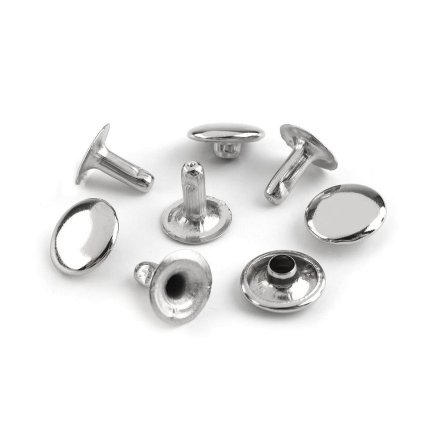 Duté nýty Ø10 mm (Varianta 1 nikl, Balení 100 pár)