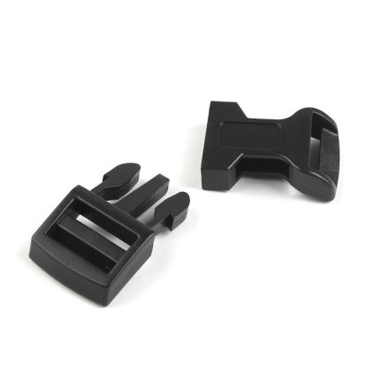 Spona trojzubec šíře 15 mm prohnutá (Varianta černá, Balení 5 sada)