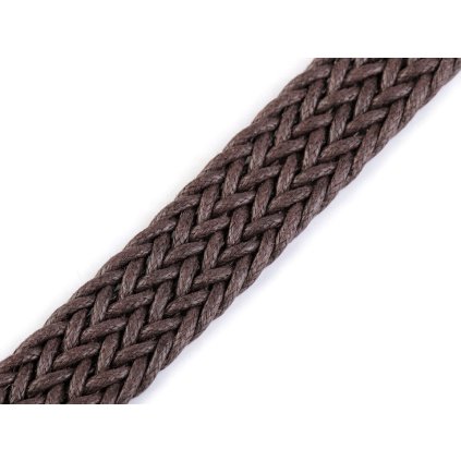 Splétaný popruh šíře 25 mm (Varianta 1 režná světlá, Balení 1 m)