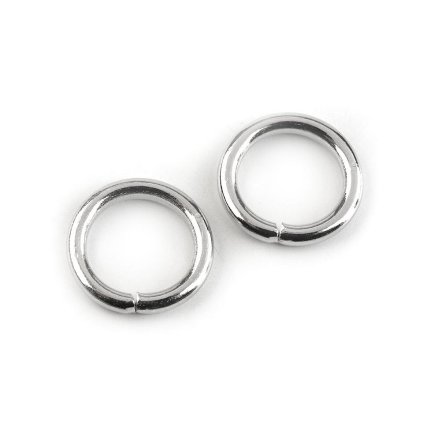 Kroužek Ø12 mm (Varianta 2 nikl, Balení 20 ks)