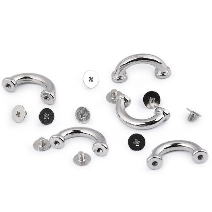 Průvlek šroubovací šíře 15 mm (Varianta 1 nikl, Balení 2 sada)