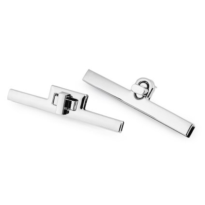 Sada zapínání na kabelku (Varianta 1 - 25 x 96 mm nikl, Balení 1 sada)