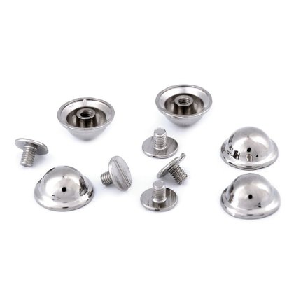 Ozdobný šroubovací nýt / nožičky na kabelky Ø13 mm (Varianta 1 nikl, Balení 5 pár)