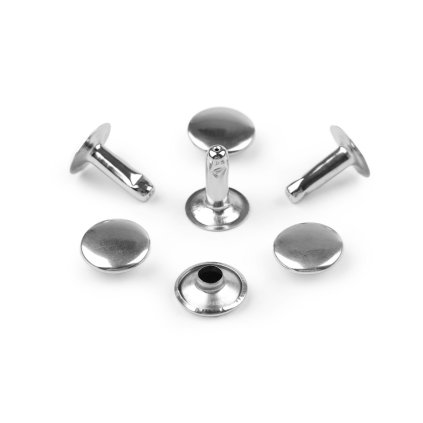 Duté nýty Ø12 mm (Varianta 1 nikl, Balení 50 pár)