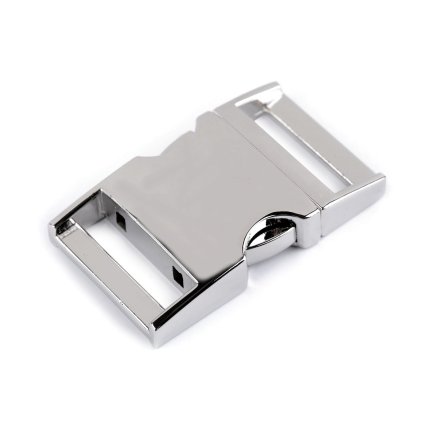 Spona celokovová šíře 25 mm (Varianta 1 nikl, Balení 1 pár)