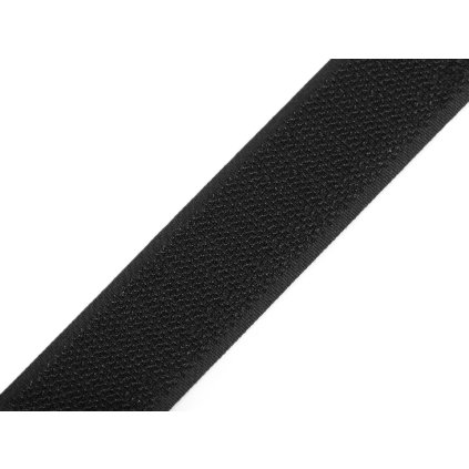 Suchý zip háček šíře 25 mm (Varianta černá, Balení 1 m)