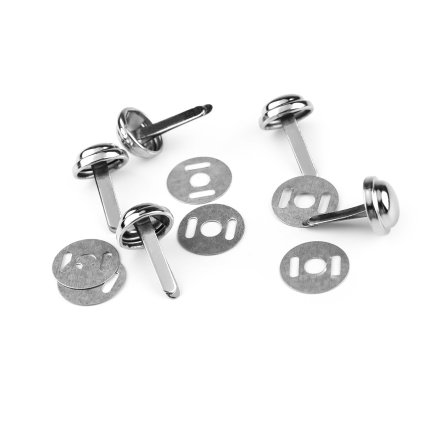 Dvounožkový hřeb / kovové nožičky na kabelky Ø12 mm (Varianta 1 nikl, Balení 10 sada)