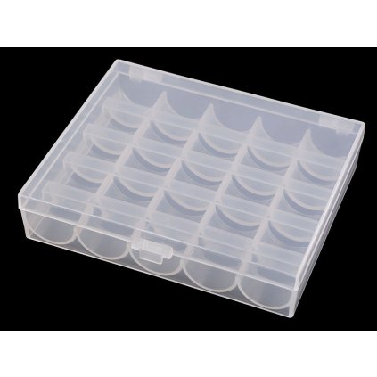 Box na cívky (Varianta transparent, Balení 1 krab.)