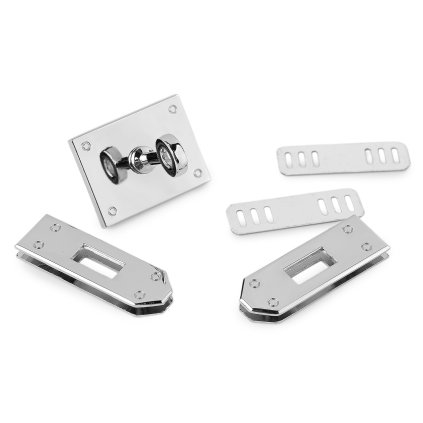 Sada zapínání na tašku (Varianta 1 nikl, Balení 1 sada)