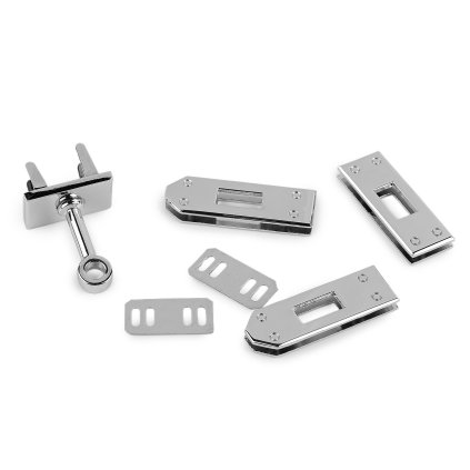 Sada zapínání na tašku (Varianta 1 nikl, Balení 1 sada)