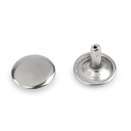 Duté nýty Ø12 mm oboustranné (Varianta nikl, Balení 100 pár)