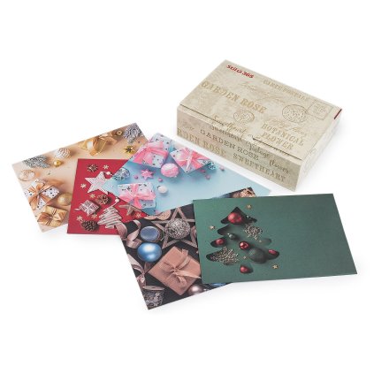 Vánoční obálka na peníze 12x17,5 cm (Varianta mix, Balení 100 ks)