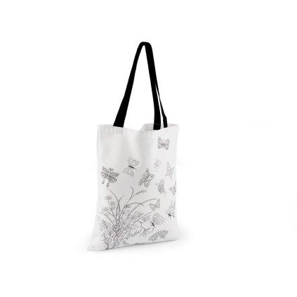Textilní taška k domalování 37x45 cm (Varianta Off White, Balení 1 ks)