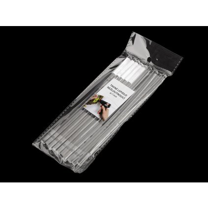 Tavné lepidlo Ø7 mm délka 20 cm nežloutnoucí (Varianta transparent, Balení 10 ks)