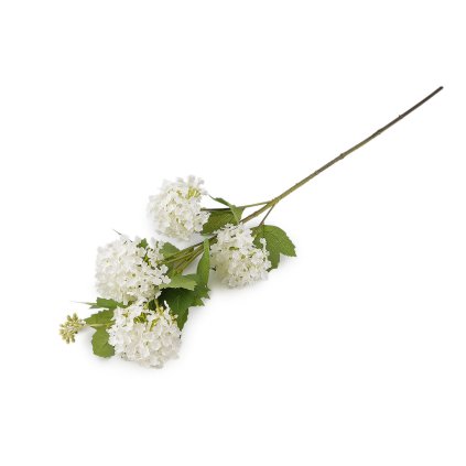 Umělá kytice kalina (Varianta 1 bílá, Balení 1 ks)