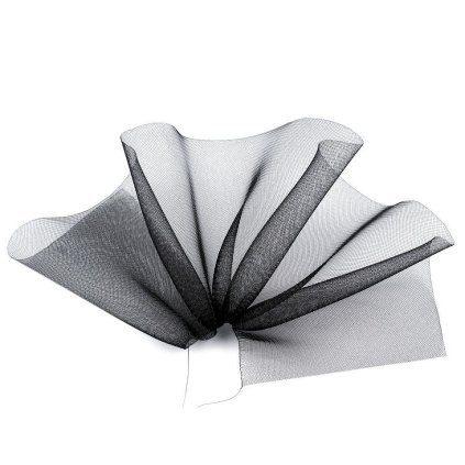 Modistická krinolína na vyztužení šatů a výrobu fascinátorů šíře 16 cm (Varianta 6 (CC33) transparent, Balení 27 m)