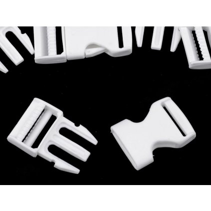 Spona trojzubec šíře 25 mm (Varianta 2 (2) černá, Balení 5 pár)