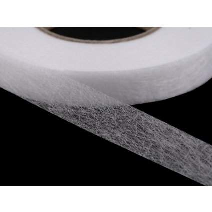 Zažehlovací páska šíře 15 mm pavučinka (Varianta bílá, Balení 63 m)