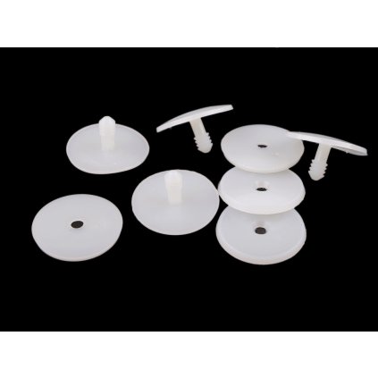 Klouby s pojistkou Ø33 mm (Varianta transparent, Balení 4 sada)