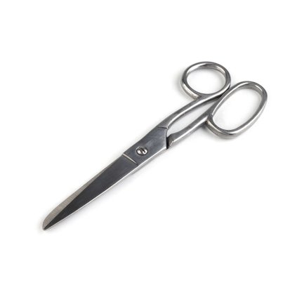 Nůžky délka 17,5 cm (Varianta nikl, Balení 1 ks)