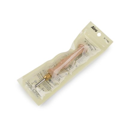 Dutá jehla šroubovací / vyšívací pero AIRO Ø5 mm pro silnější příze (Varianta přírodní sv., Balení 1 sada)