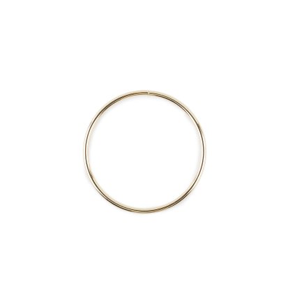 Kovový kruh Ø10 cm (Varianta 1 zlatá klasik, Balení 1 ks)