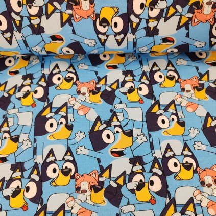 Teplákovina –  Bluey modrá