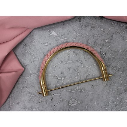 Kovové ucho na kabelku 8x13 cm (Varianta zlatá klasik, Balení 20 ks)