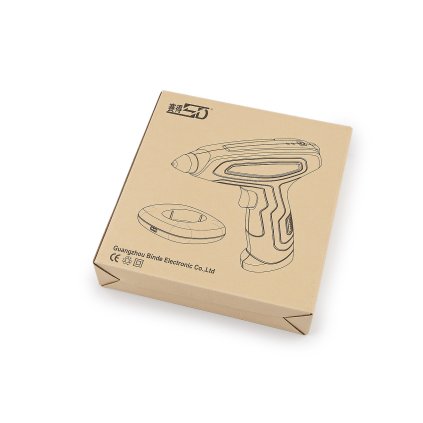 Bezdrátová tavná pistole na lepidlo Ø7 mm (Varianta šedobéžová, Balení 1 ks)