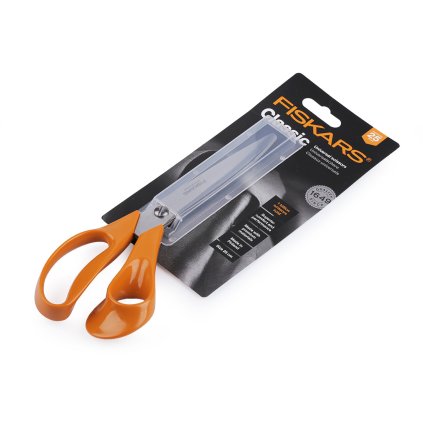 Krejčovské nůžky Fiskars délka 25 cm (Varianta 2 oranžová, Balení 1 ks)