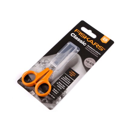 Vyšívací nůžky Fiskars délka 13 cm (Varianta 2 oranžová, Balení 1 ks)